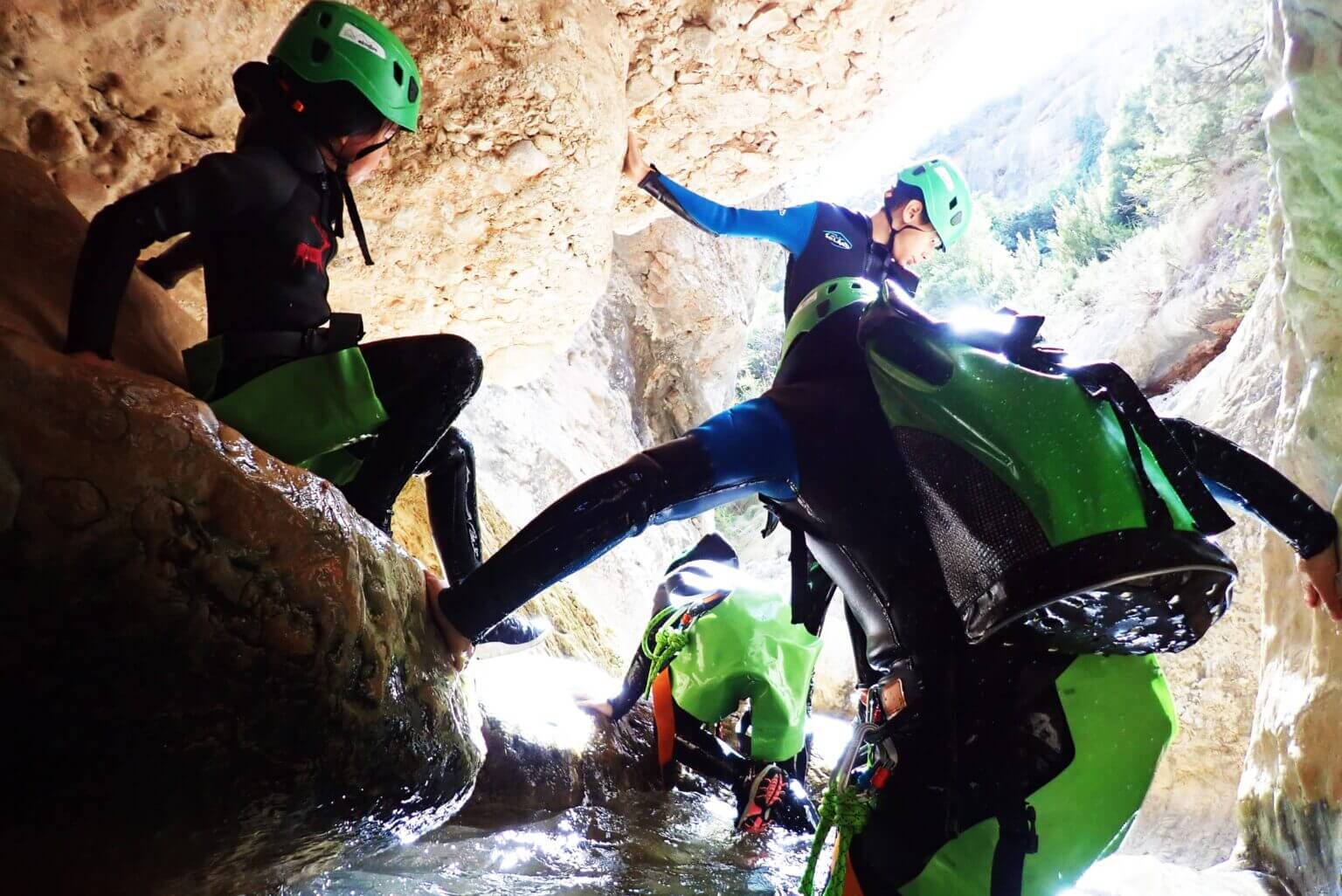 barranquismo sierra de guara